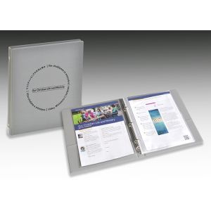 Our Christian Life and Ministry Workbook Binder (Grey)