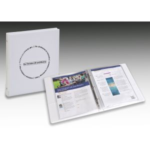 Our Christian Life and Ministry Workbook Binder (White)