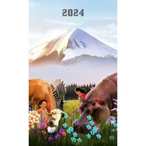 2024 Pocket Appointment Calendar (Japanese)