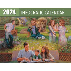 2024 Theocratic Wall Calendar (English)