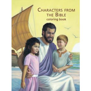 Characters from the Bible Coloring Book (English)