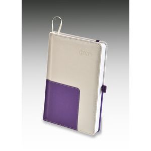 My Spiritual Notebook- White & Purple (English)