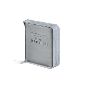 Large Size Clear Zippered Bible Cover 